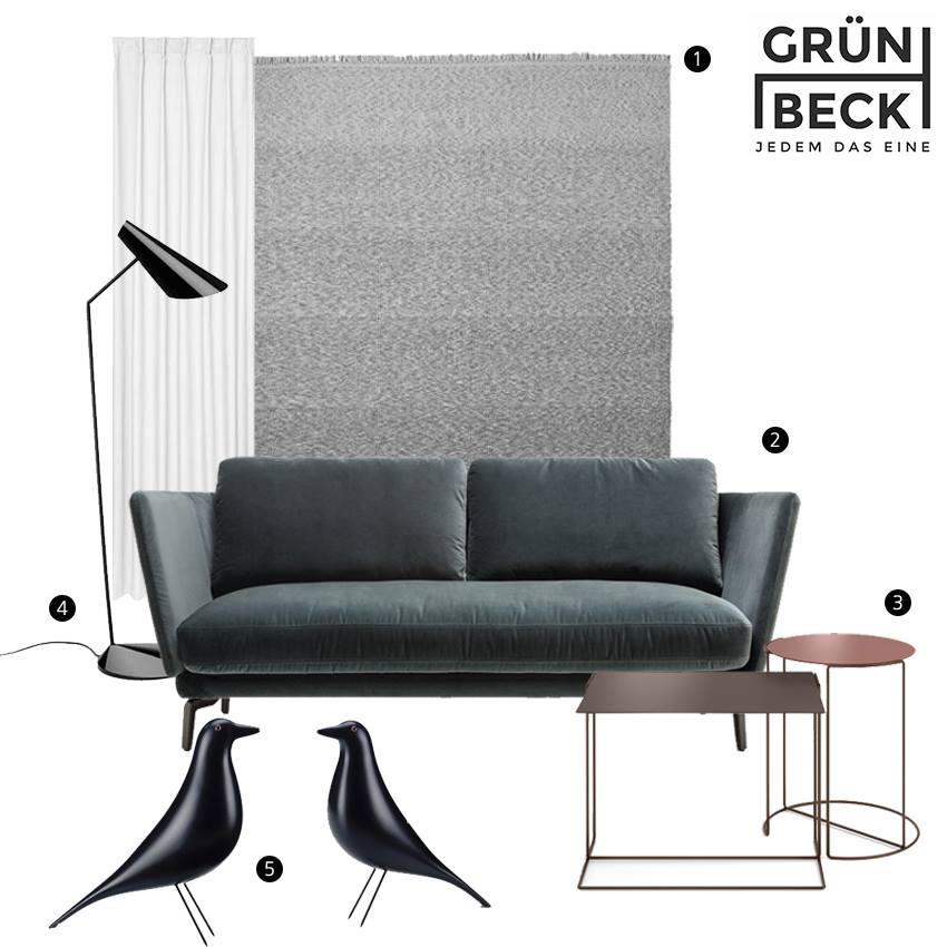 Grunbeck Mood 1 Bond Teppich Kvadrat Grunbeck Einrichtungen