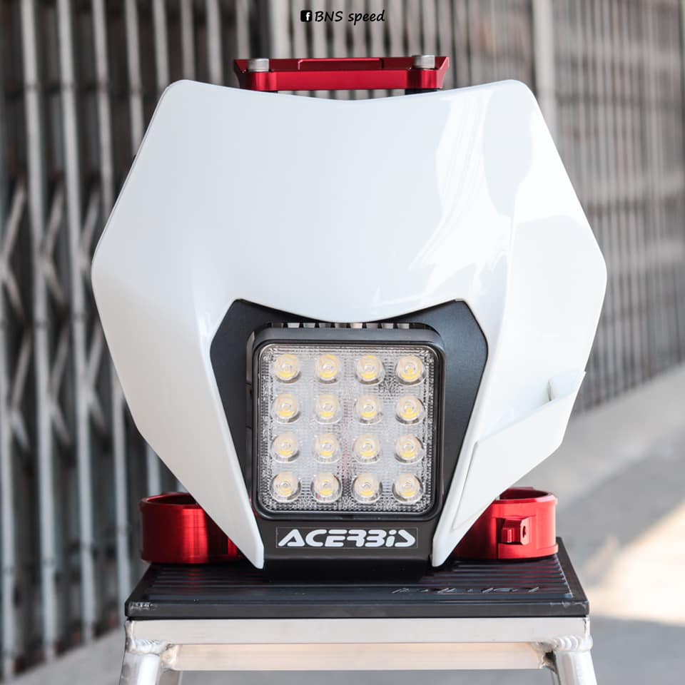 BNS speed - Acerbis Headlight Mask VSL สำหรับสาย Off-road ไฟ LED 16 ดวง ...