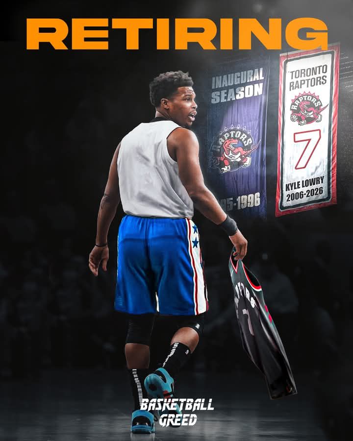 Thank you, Kyle Lowry. ❤️🦖 The greatest Raptor of all time is calling it a career, signing a one-day contract to retire where he built his legacy. Toronto will always be home