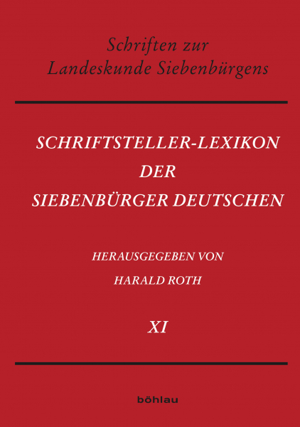 Buchvorstellung: Schriftsteller-Lexikon der Siebenbürger Deutschen, mit ...