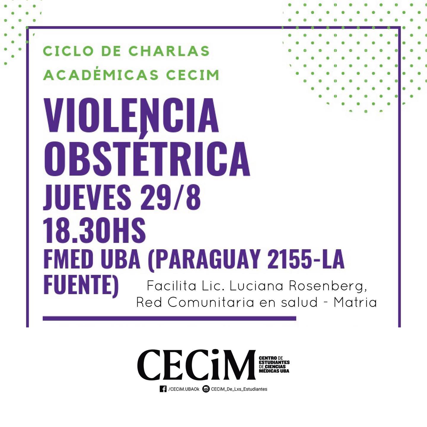 CECiM - Centro de Estudiantes de Ciencias Medicas UBA