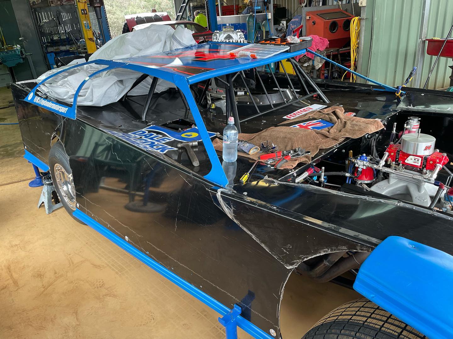 Brand new body on the 54 is coming... - Nylander Motorsport