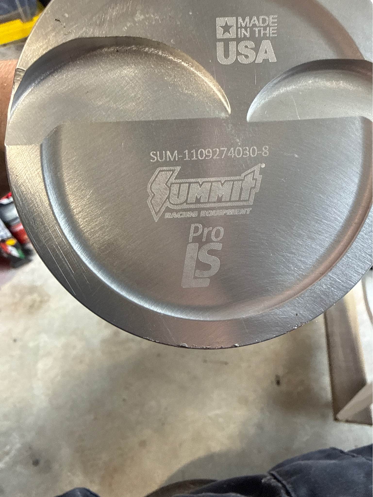 Summit Pro LS Pistons & Rods – Full Matched Set 6.0/6.2 LS Chevy - Car ...