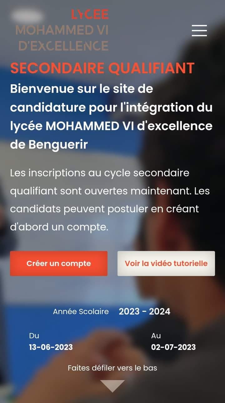 https://candidaturessq.lm6e.ma... - réussir votre orientation | Facebook