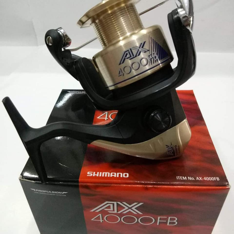 harga reel pancing shimano ax 4000 fb Spin Fishing  Trellys The spinning reel FX FC from the brand Shimano is a reel available in 5 sizes Shimano AX-4000FB Spinning Reel -