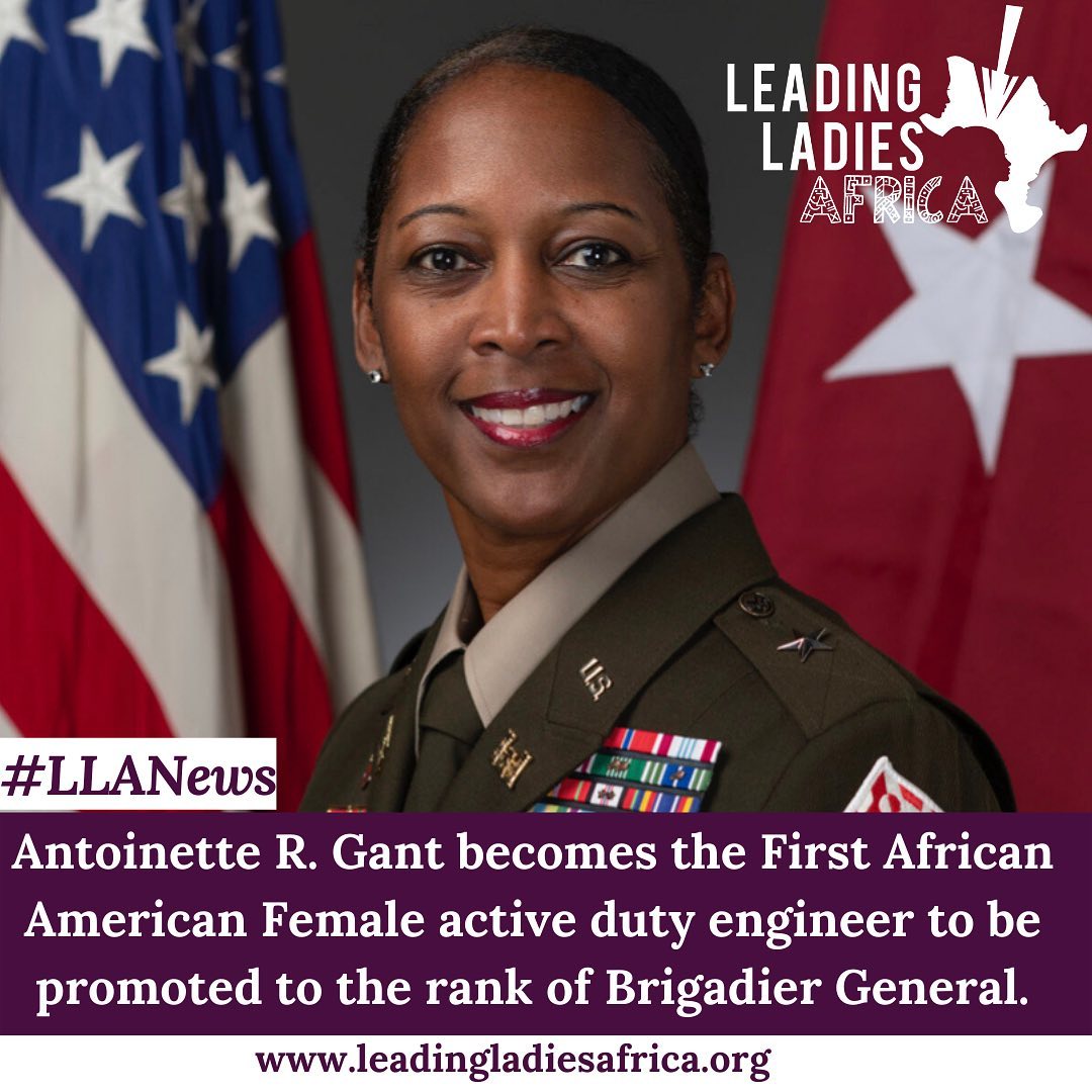 Antoinette R. Gant was promoted... - Leading Ladies Africa