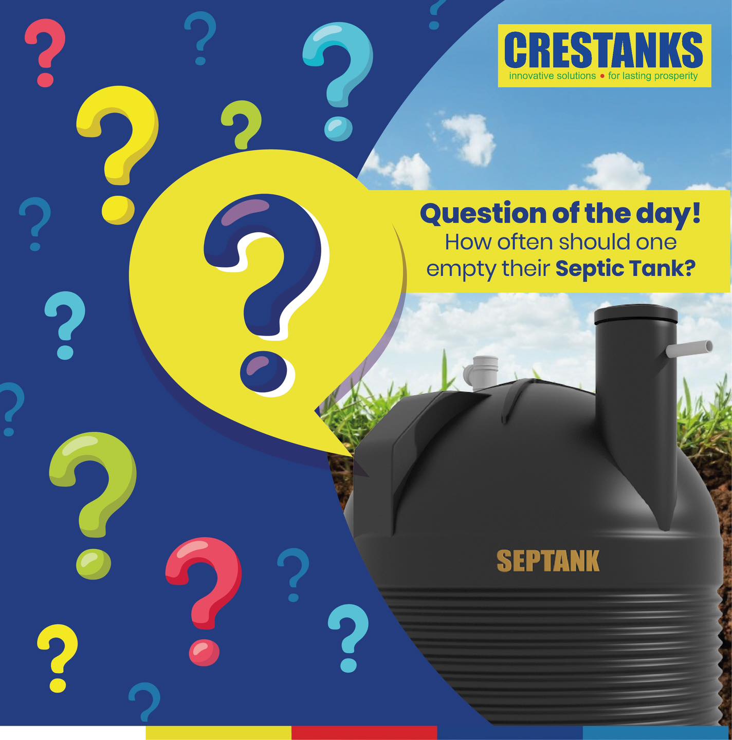 How often should one empty their... - Crestanks Limited