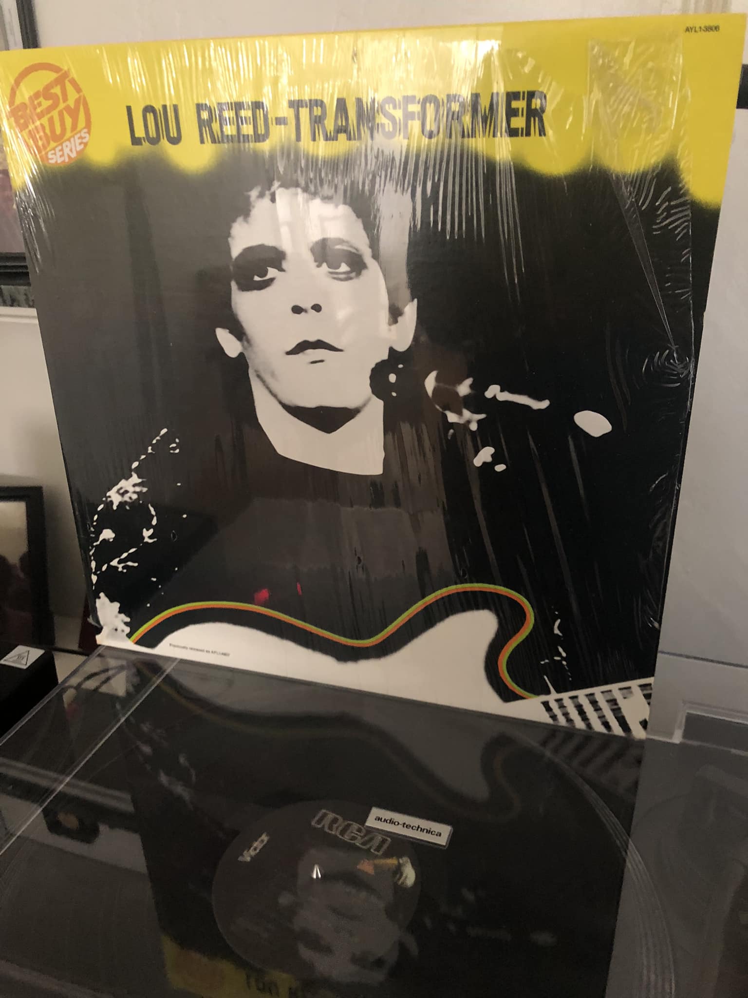 Classic Lou Reed Transformer vinyl record is a 12-inch LP on the