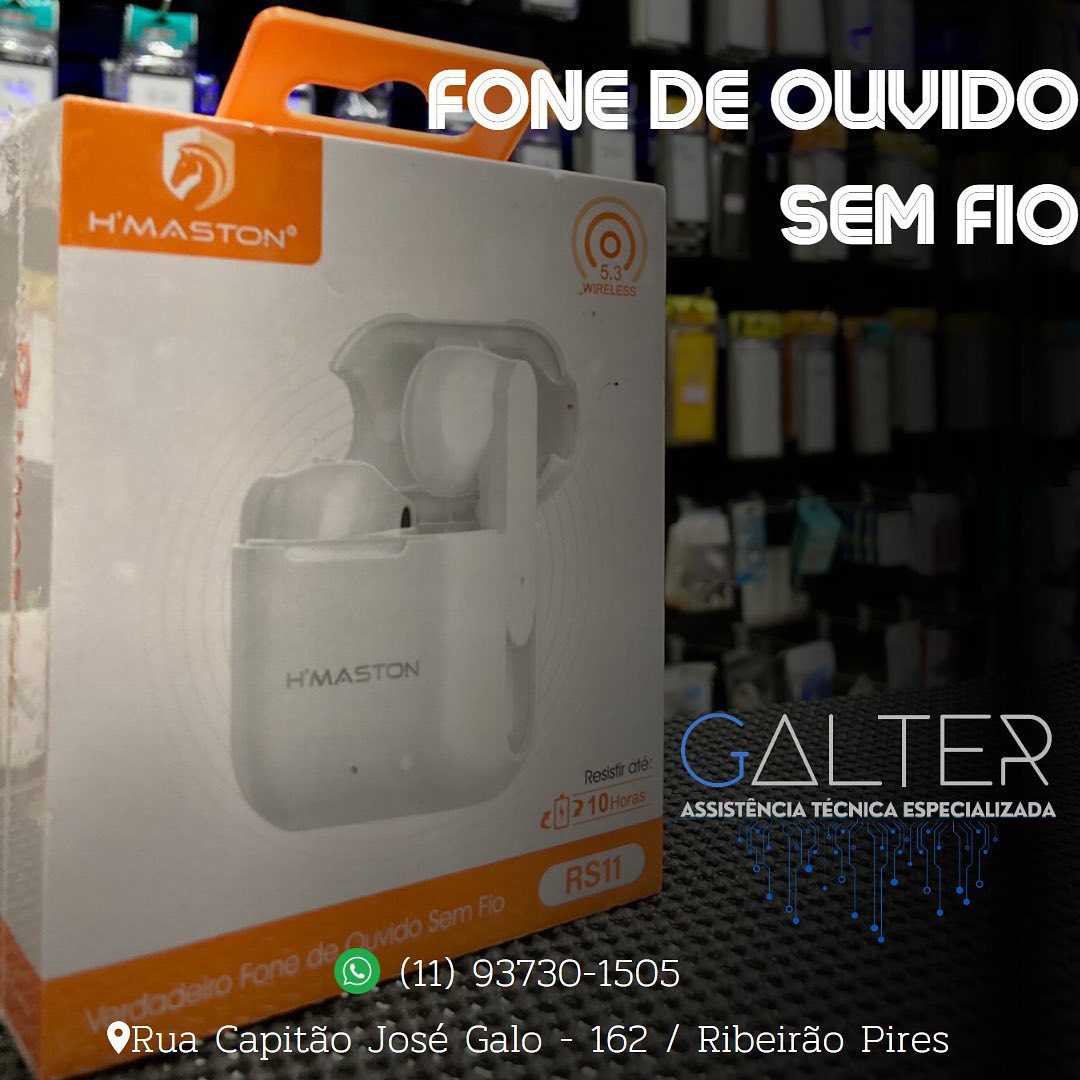 🎧 Liberte-se dos fios com estilo! 🎧 💥... - Galter acessórios