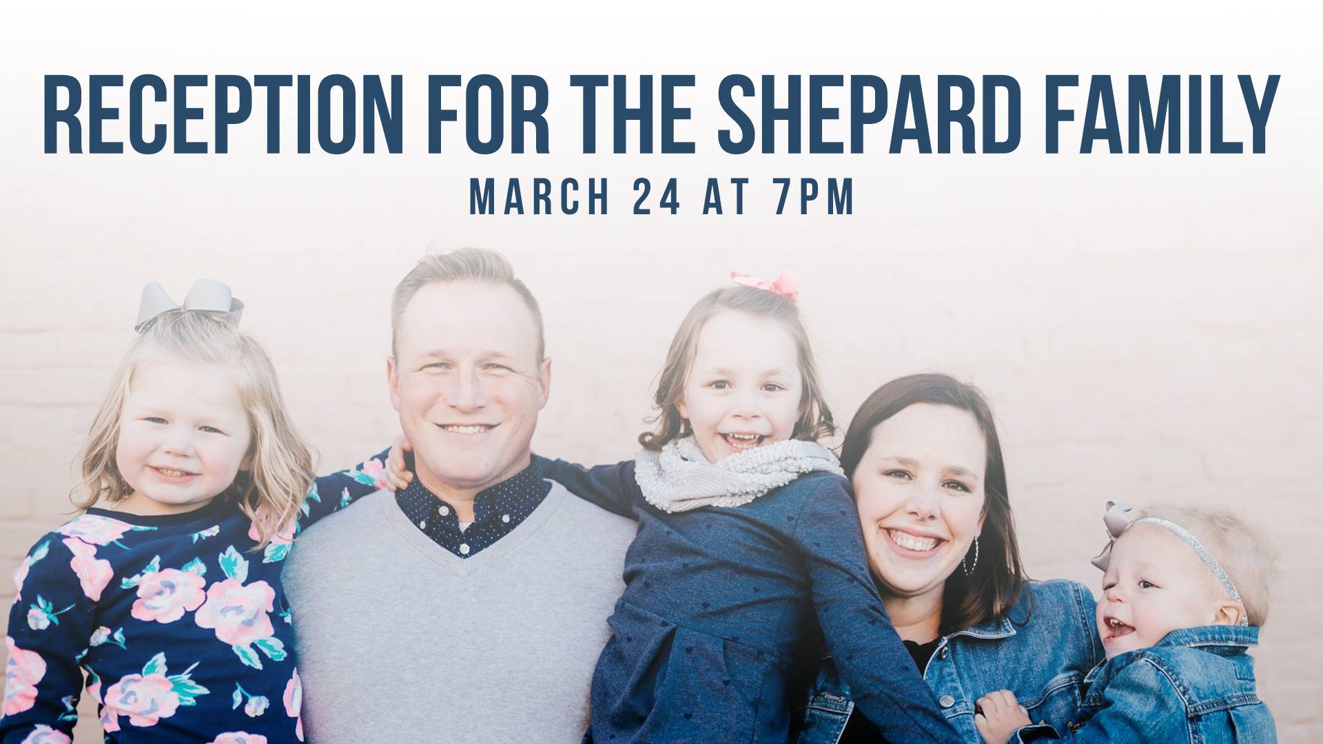 First - Student Pastor Tim Shepard has accepted a new position as ...