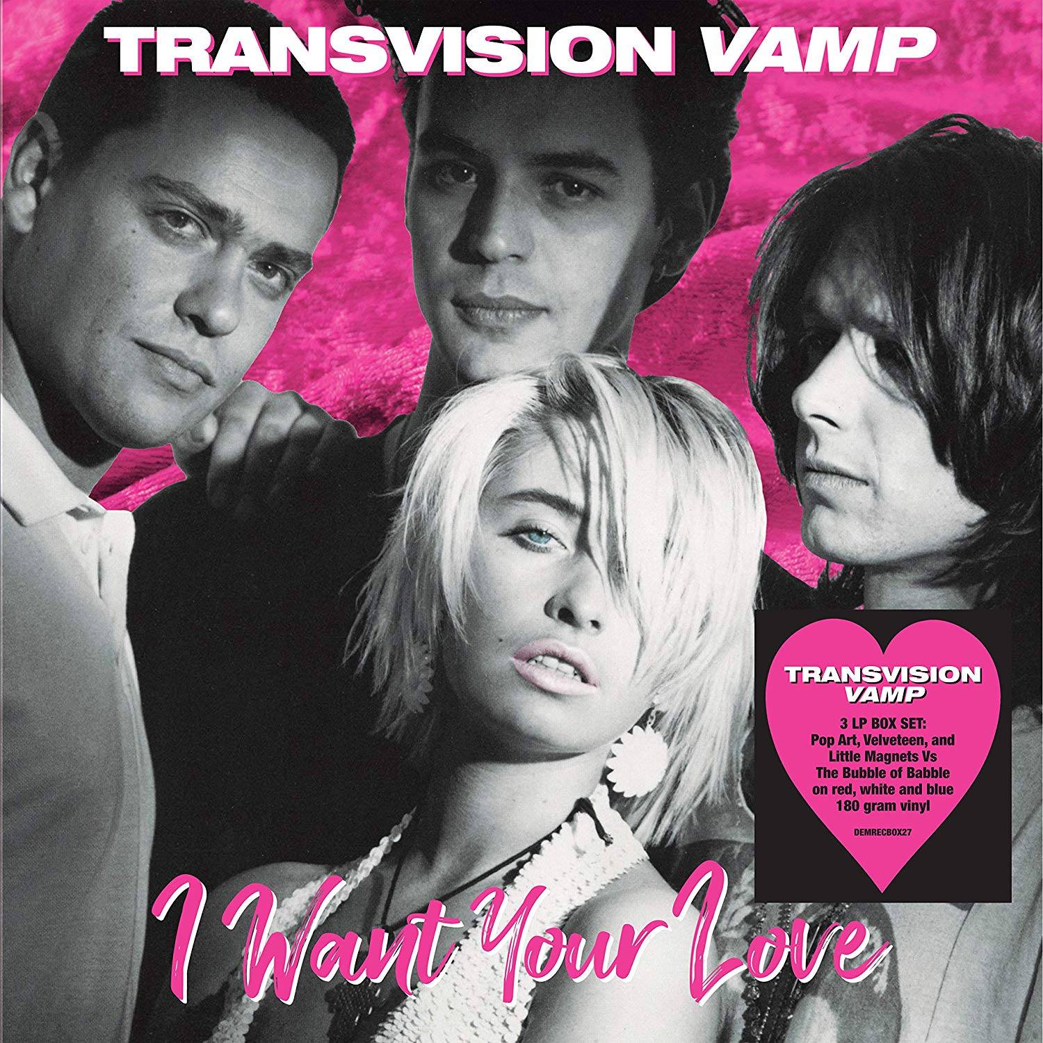 Limited edition Transvision Vamp 6CD+DVD box set 