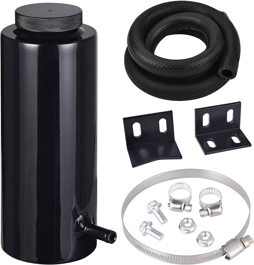 Racing Power Chrome Radiator Fluid Reservor Tank R6570