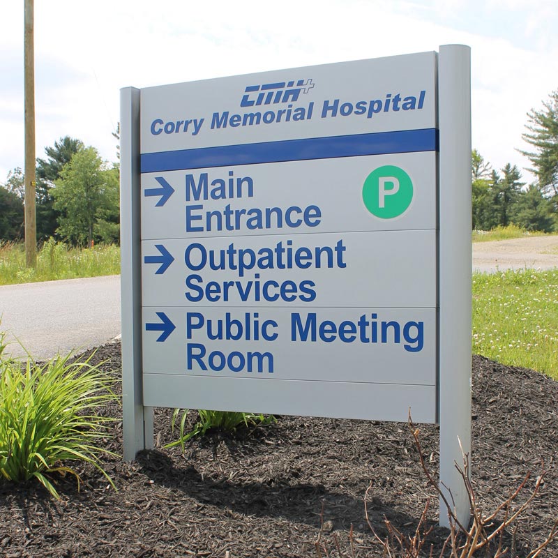 Guide and Inform with Exterior and... - DF Signs and Graphics