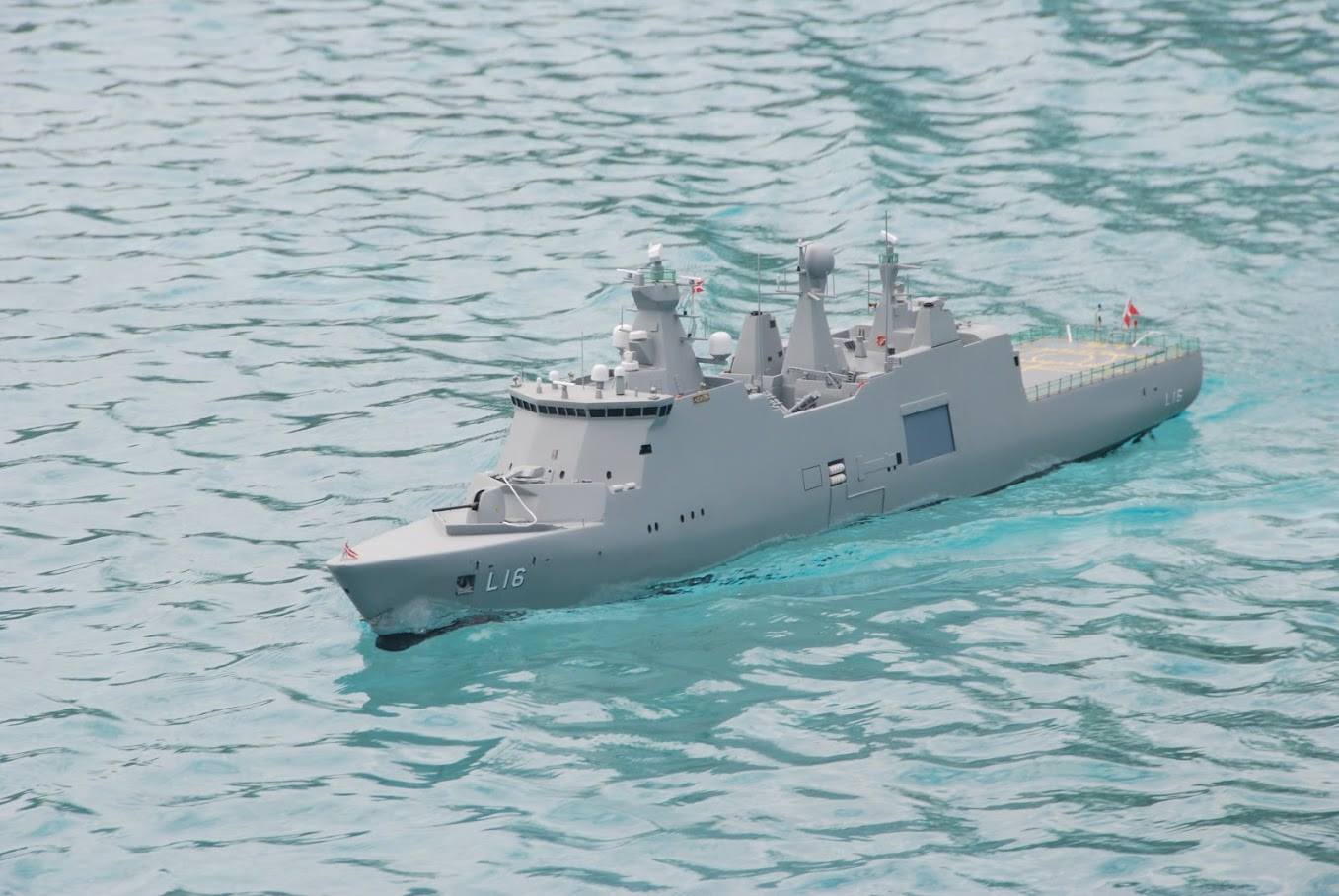 Task Force 72 - The Absalon class are support ships of the...