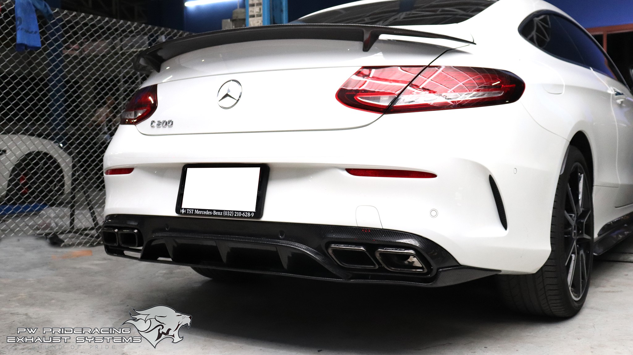 Carbon Rear... - PW PrideRacing Mufflers & Exhaust Systems