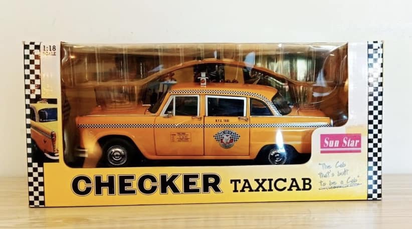 1981 New York Checker Taxi cab modell /Sun Star 1:18 in Niedersachsen - Aerzen