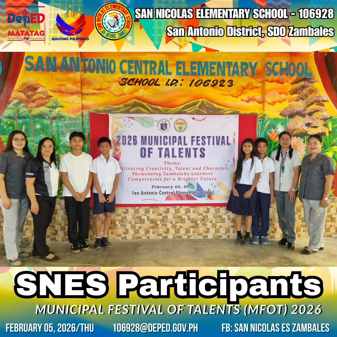 𝗦𝗡𝗘𝗦 𝗮𝘁 𝗠𝗙𝗢𝗧 𝟮𝟬𝟮𝟲 💫 ... - San Nicolas ES Zambales | Facebook