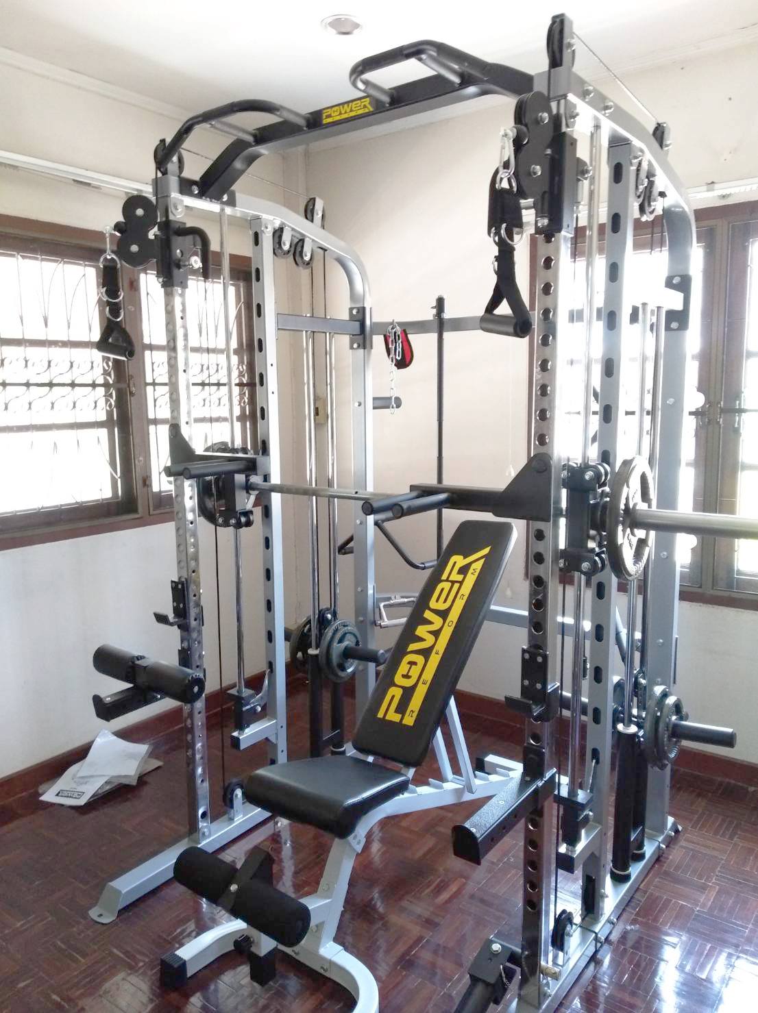📣จัดส่งลูกค้าพร้อมประกอบค่ะ สุดยอดเครื่องออกกำลังกาย Smith Machine ที่ ...