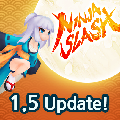 Ninja - Ninja Slash Update ver. 1.5 out now! Version 1.5 1. New Character - Unlock the newest laser sword-wielding Jack! 2. Missions and Achievements