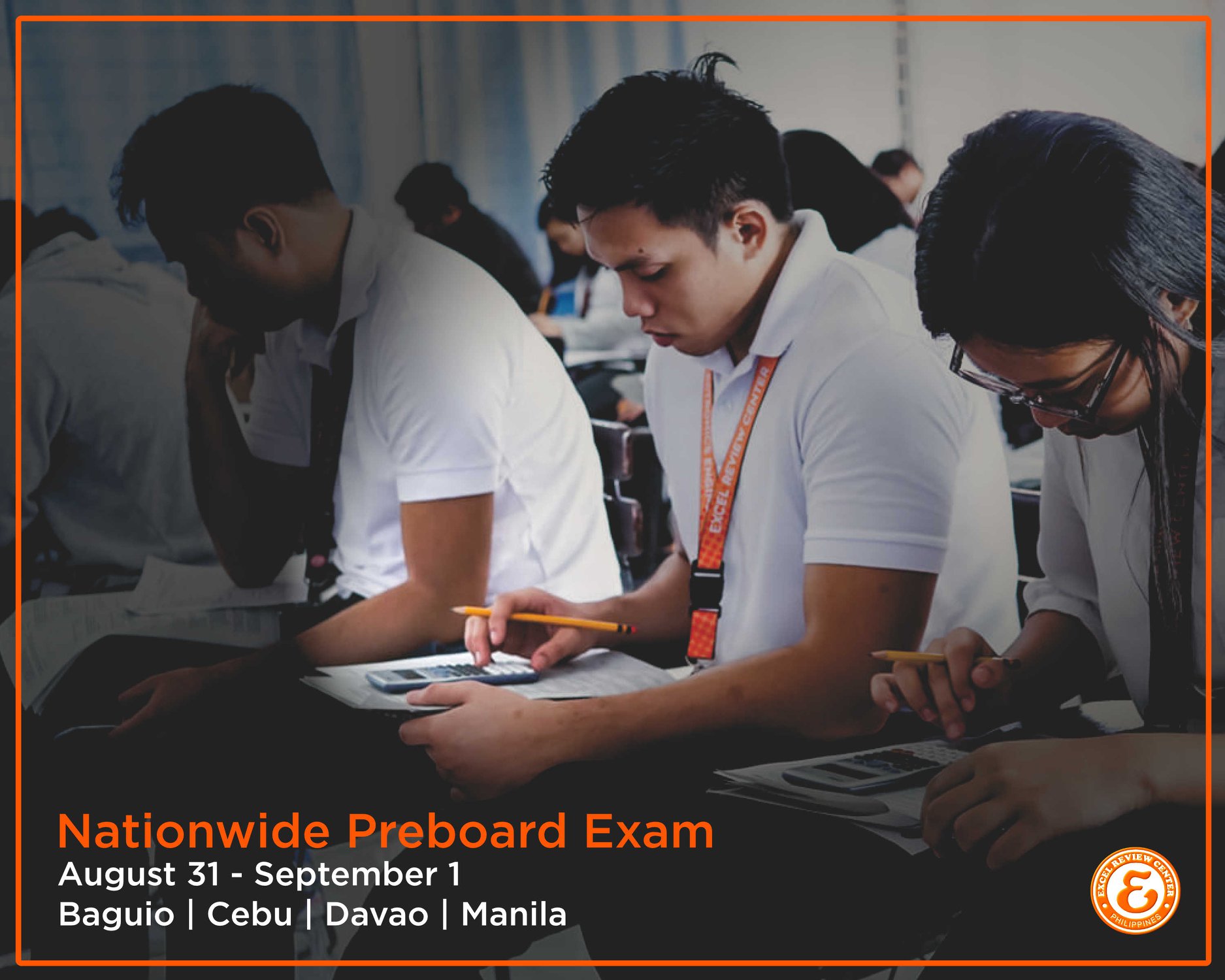 Our nationwide preboard exam is 3... - Excel Review Center | Facebook