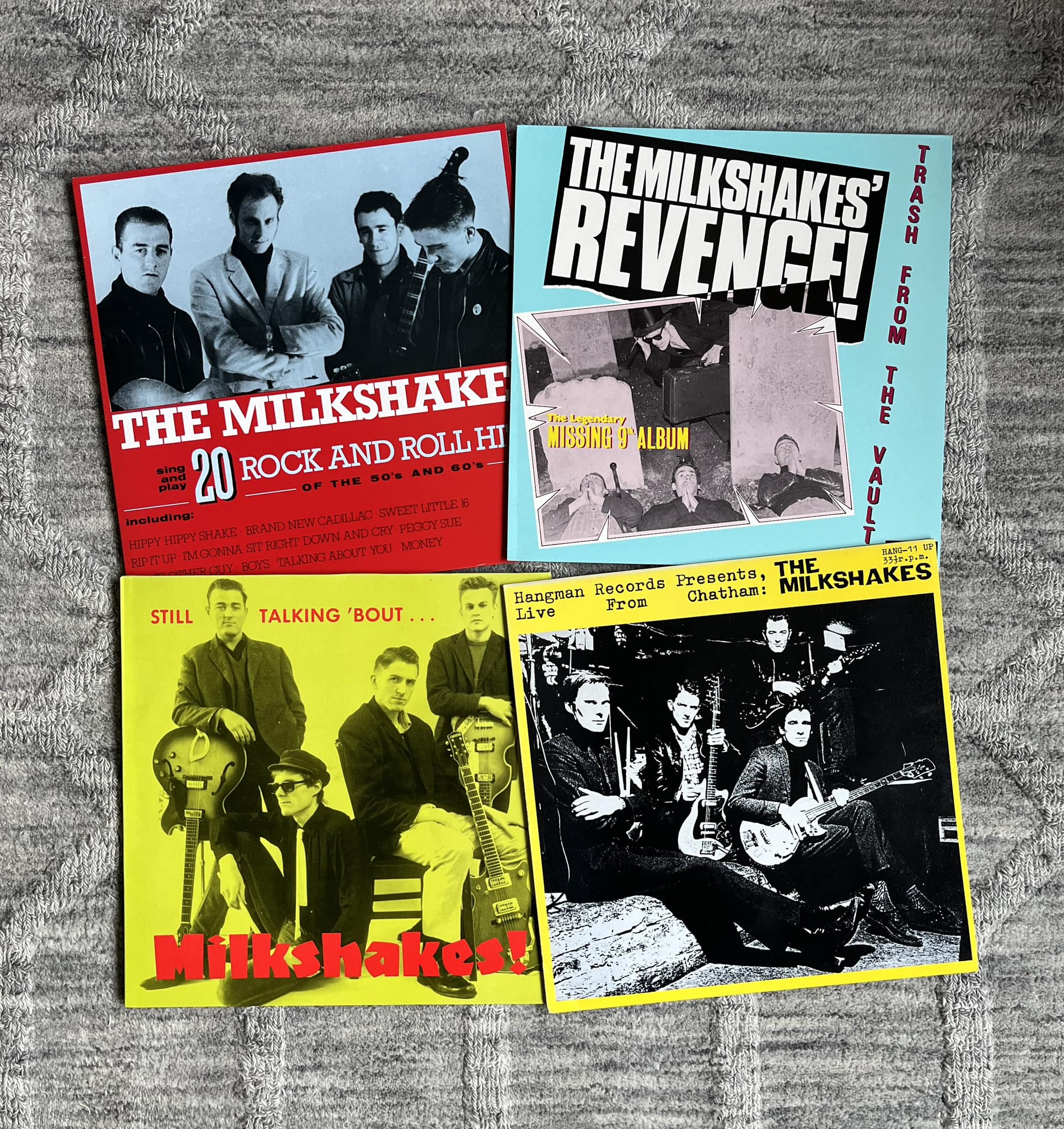The Milkshakes discography and music releases