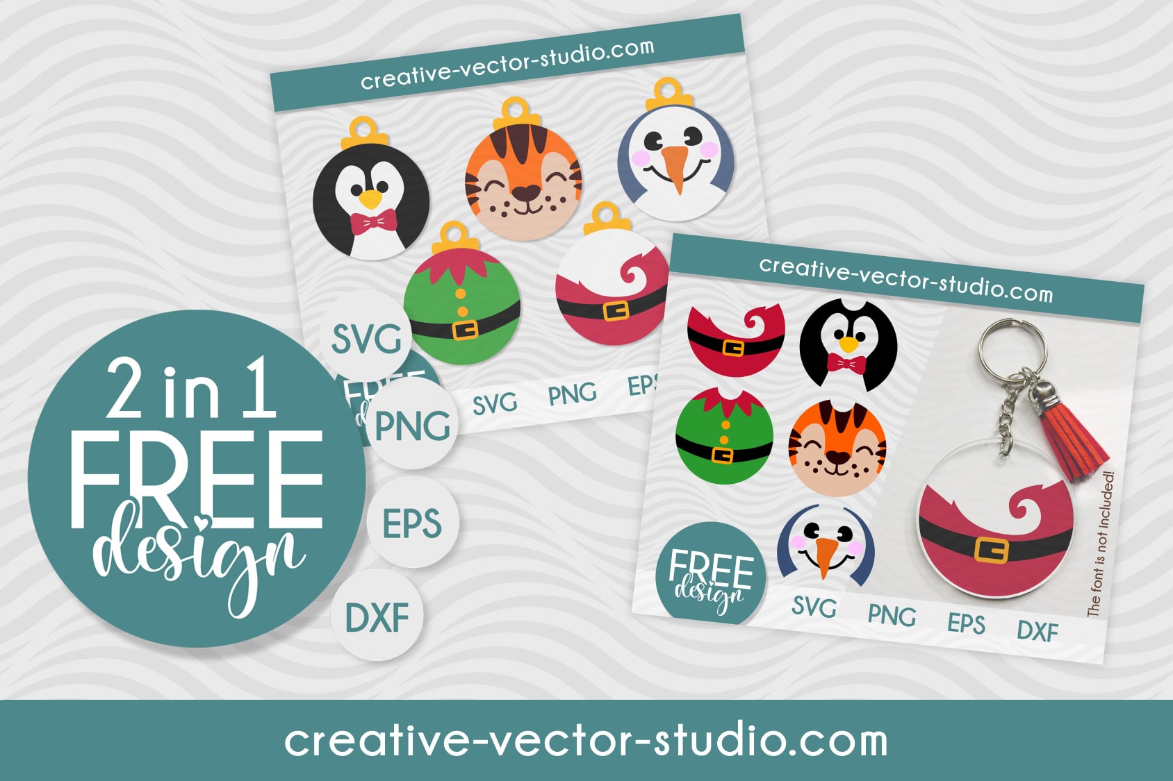 New SVG Freebies! 2 in 1 SVG... - Creative Vector Studio