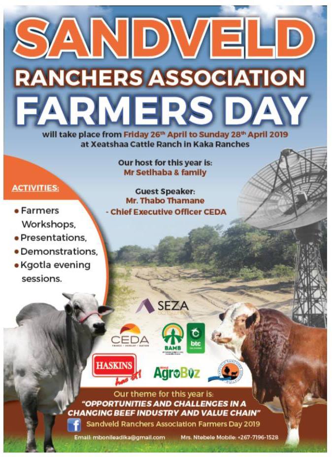 Brand Botswana - Join us at the Sandveld Ranchers Association Farmers ...
