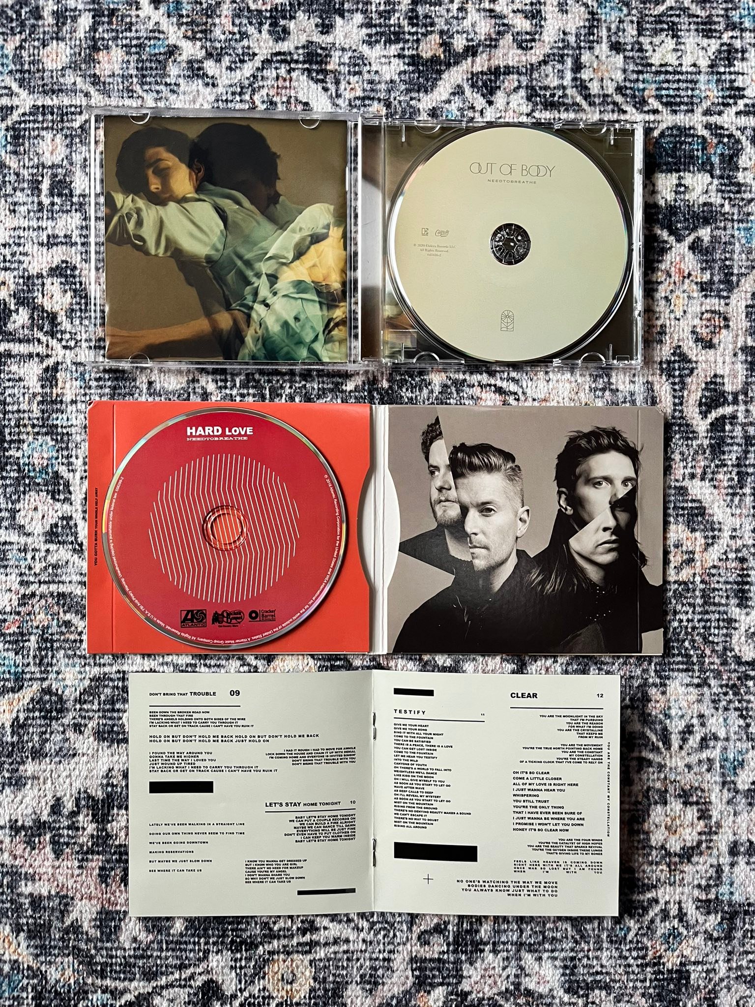 Needtobreathe Hard Love CD with bonus tracks