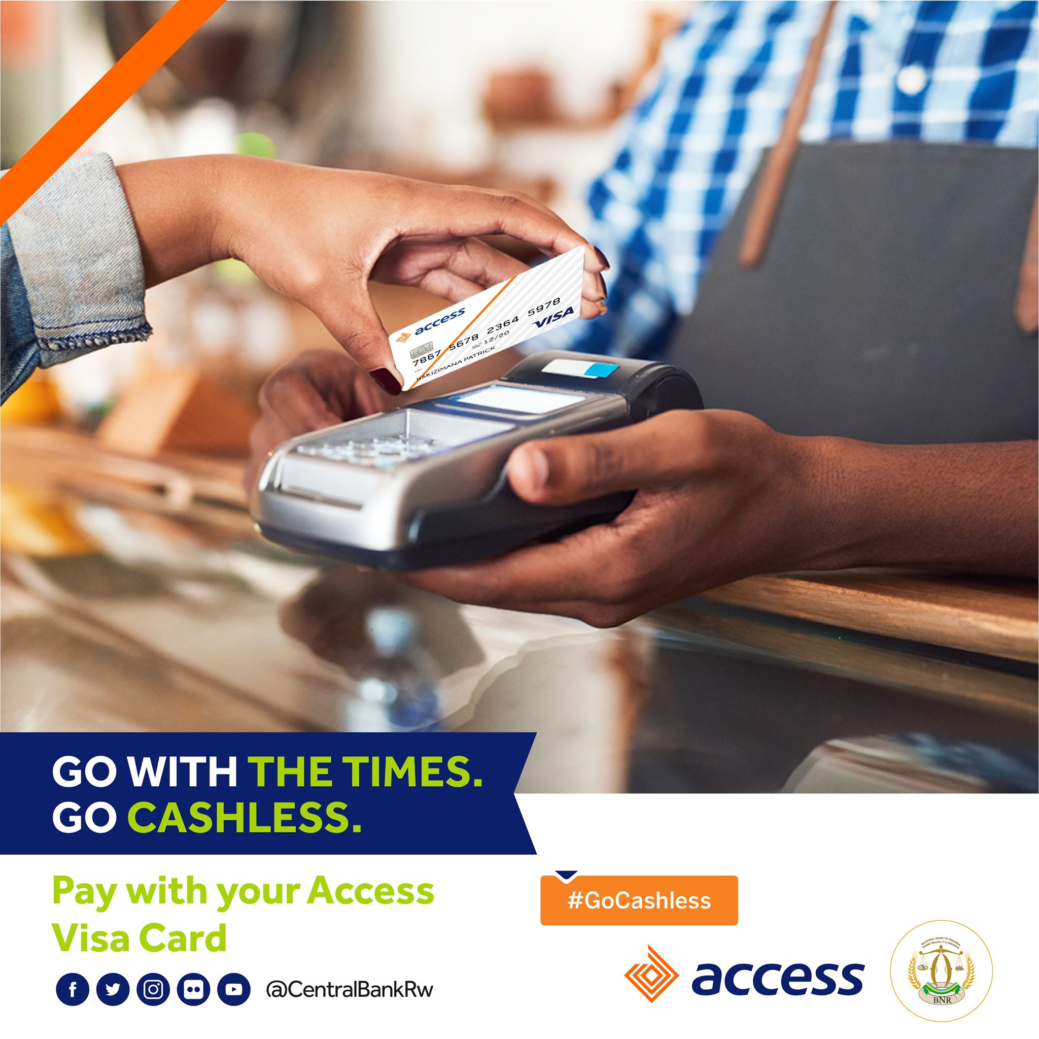 Stay Safe, Go Cashless! Avoid... - Access Bank Rwanda Plc