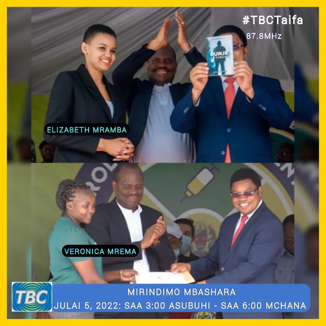 TBC Taifa - Mirindimo ya TBC Taifa Mbashara na Mtangazaji...
