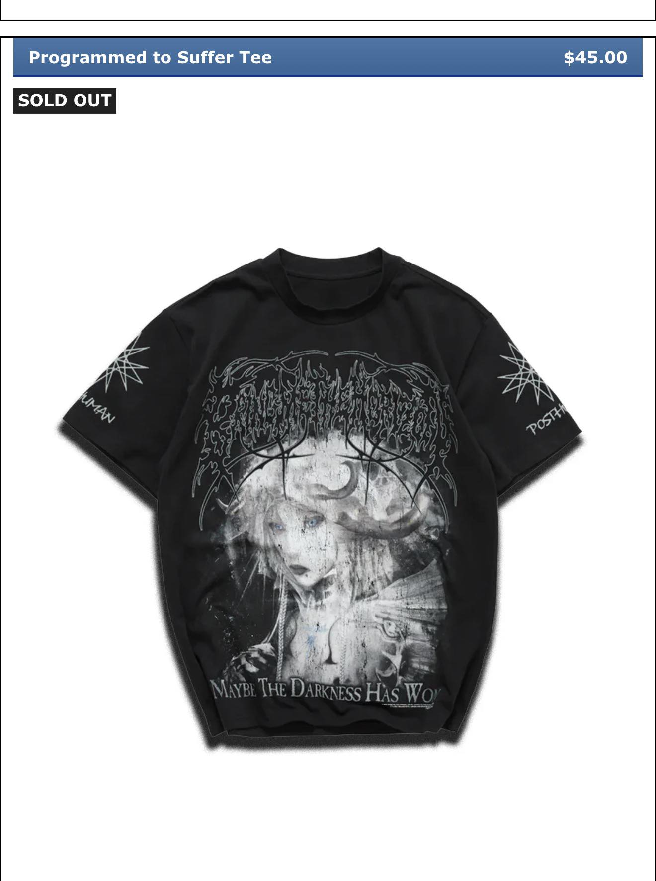 Bring Me The Horizon tour shirt trade for medium