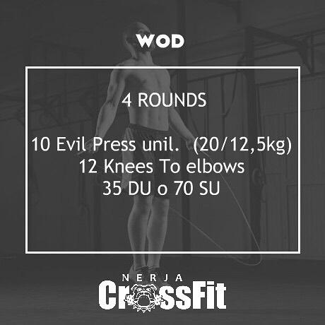 Crossfit - WOD 220819 . . EL wod por tiempo de hoy podrá contigo ...