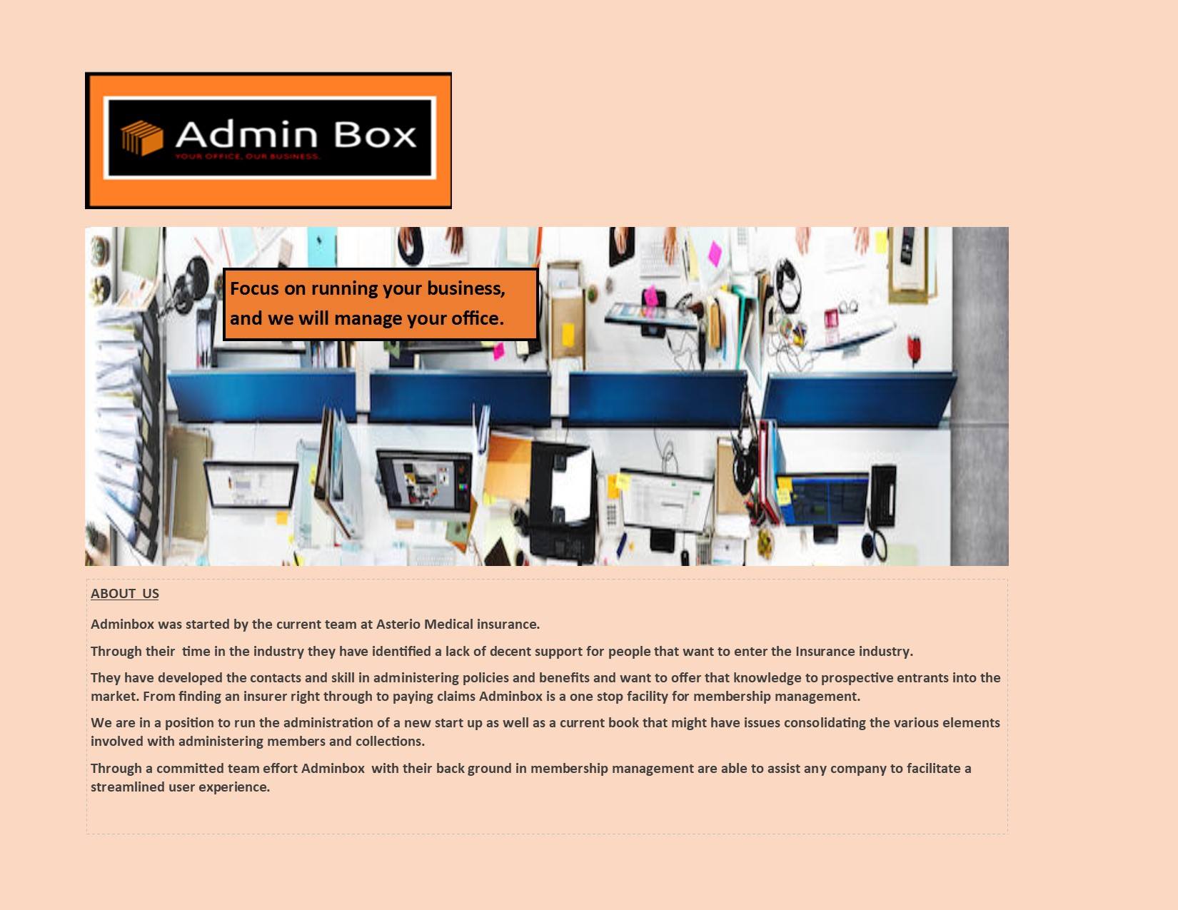 Adminbox