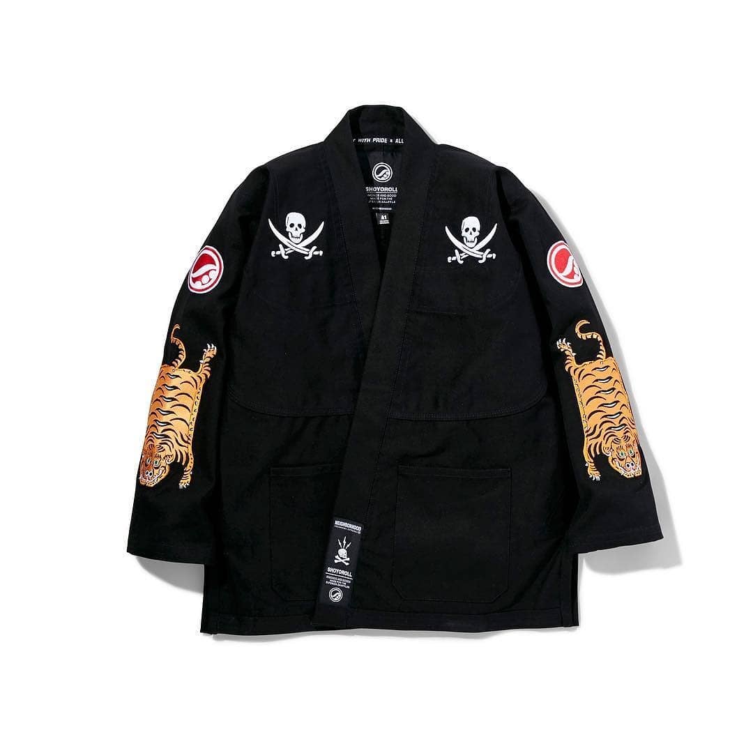 バ*事様 NEIGHBORHOOD✖️SHOYOROLL DOGI JACKET Neighborhood x Shoyoroll collaboration on customized gi and