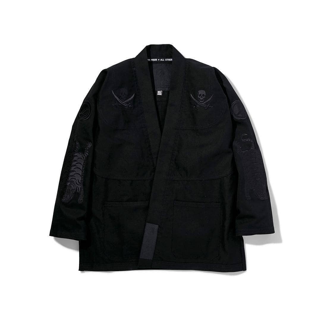 Neighborhood x Shoyoroll collaboration on customized gi and