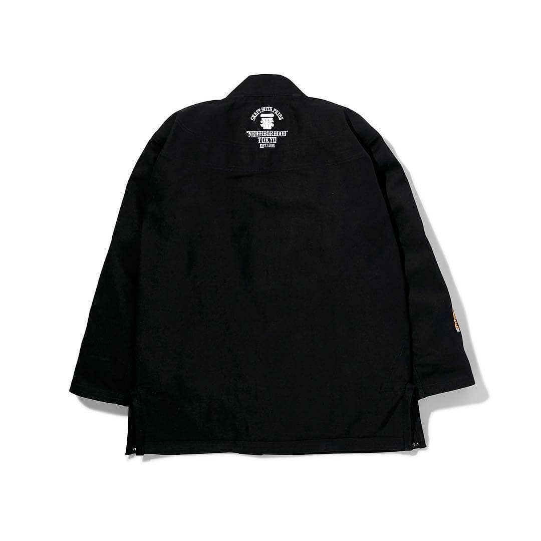 Neighborhood x Shoyoroll collaboration on customized gi and