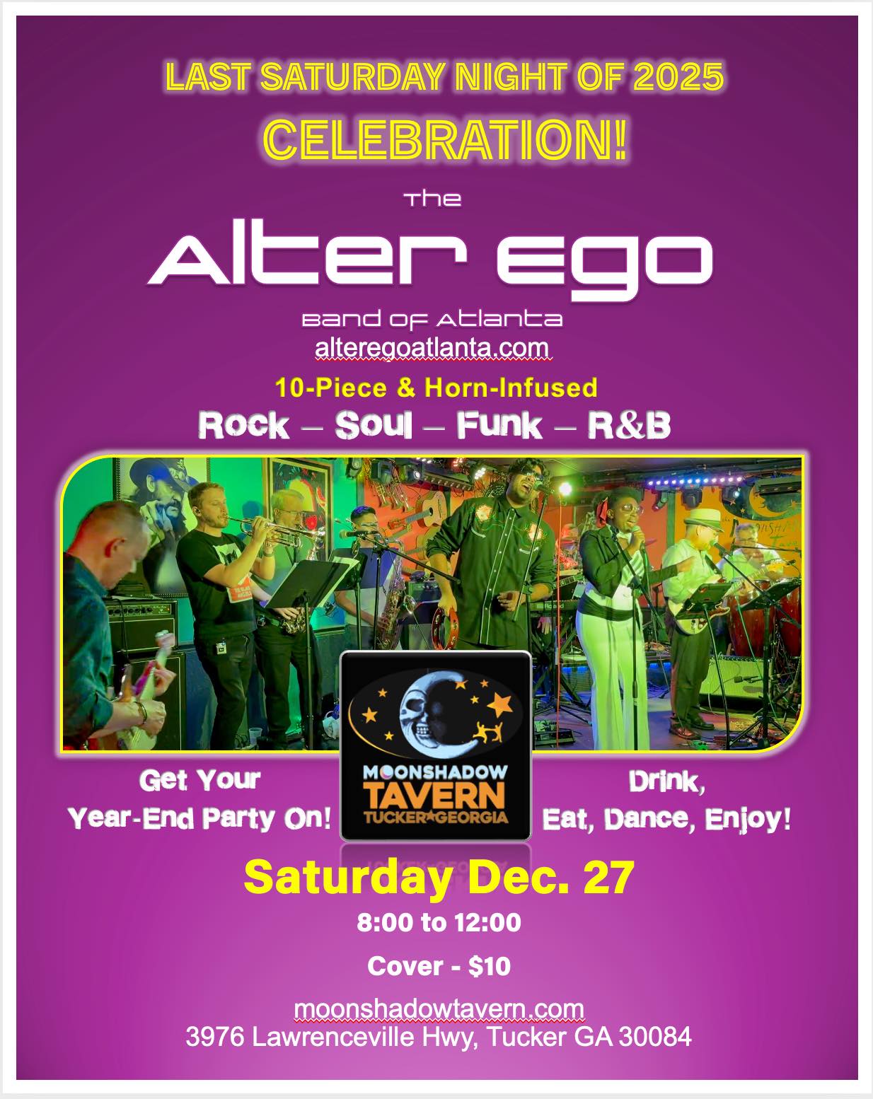 Live music at Alter Ego in Fairmont Breakers
