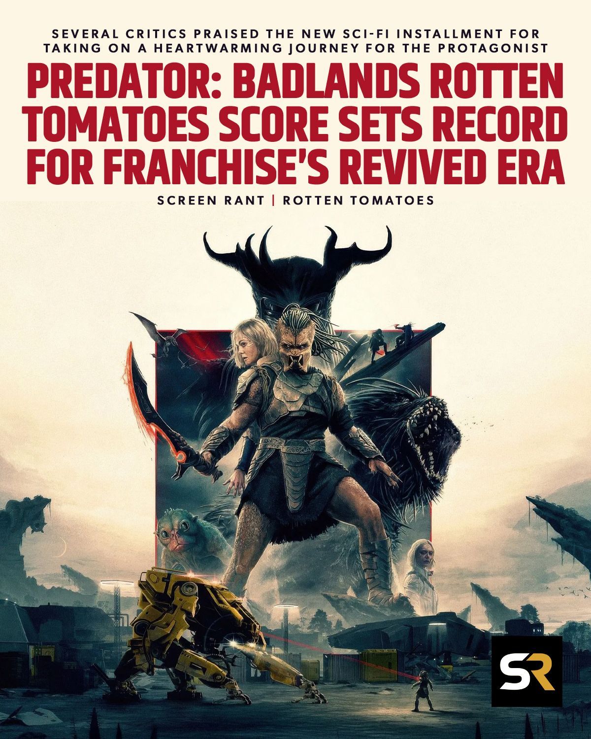 PAC Entertainment Movie Theater | #PredatorBadlands debuts with an 88% ...