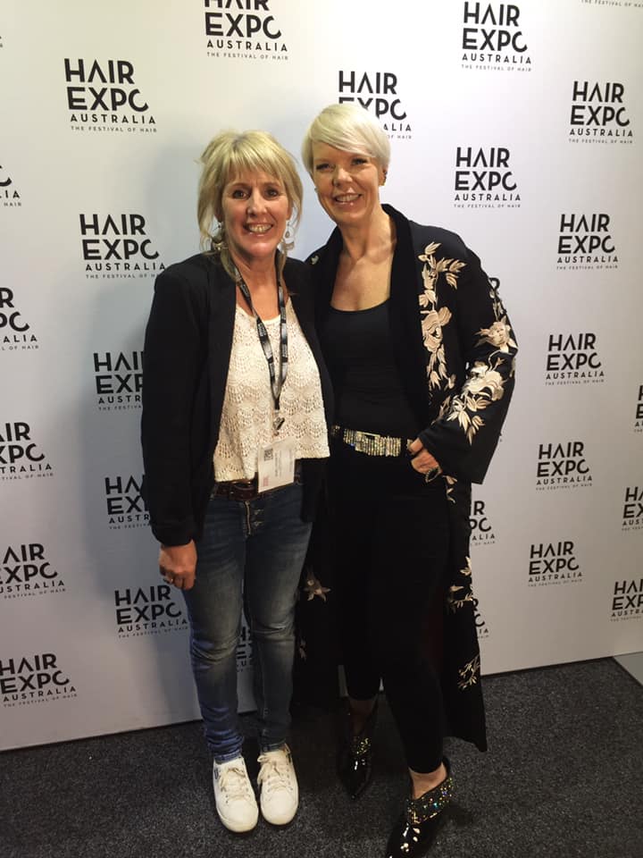 OmG having a photo with Tabatha Coffey(tabatha salon take over on