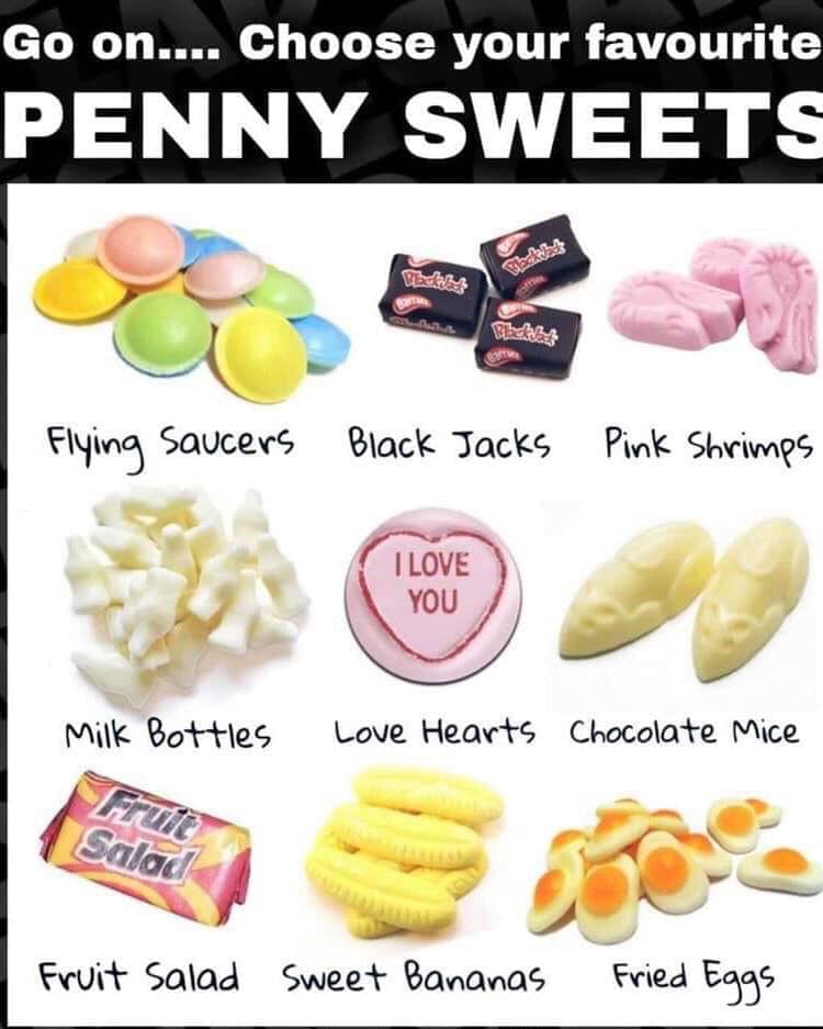 Who remembers penny sweets ?? 😋 🤔