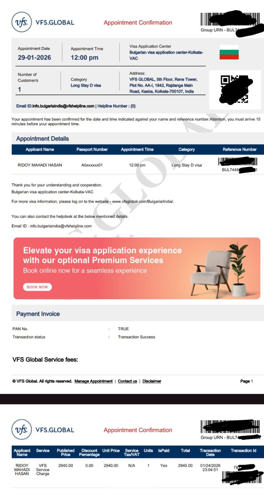 Vfs Appointment Bookings | Facebook