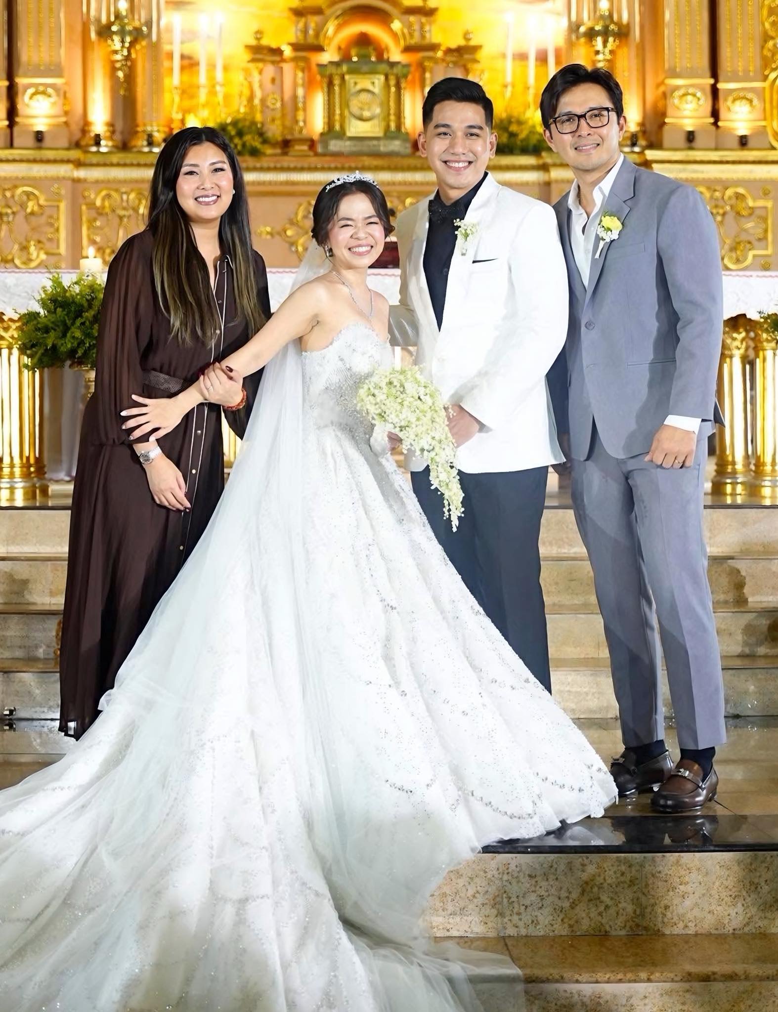 Edmer - With Ninong Vice Gov: Alex Castro with his wife Sunshine Garcia ...
