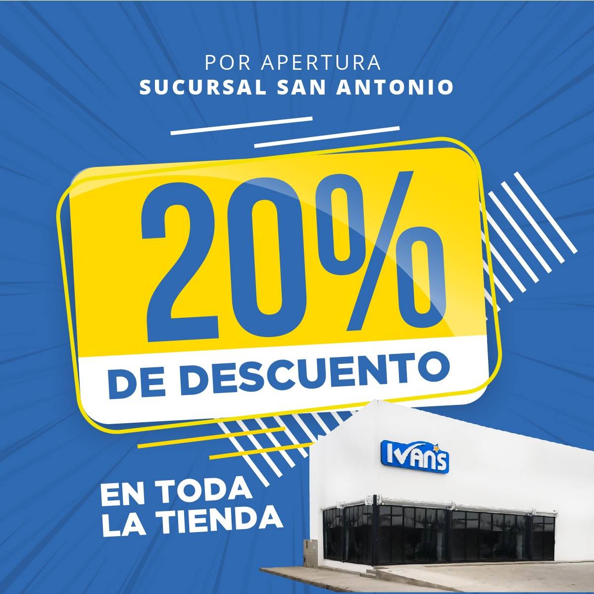 Ivan's - 📣 APROVECHA, por apertura 📣 🚩 Ven a conocer... | Facebook