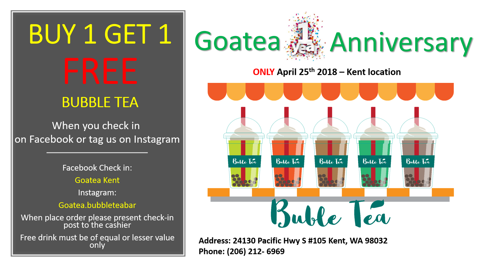 Goatea Kent | Kent WA