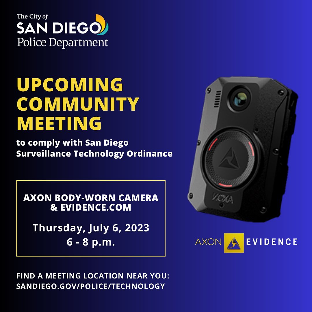 The San Diego Police Department... Councilmember Kent Lee Facebook