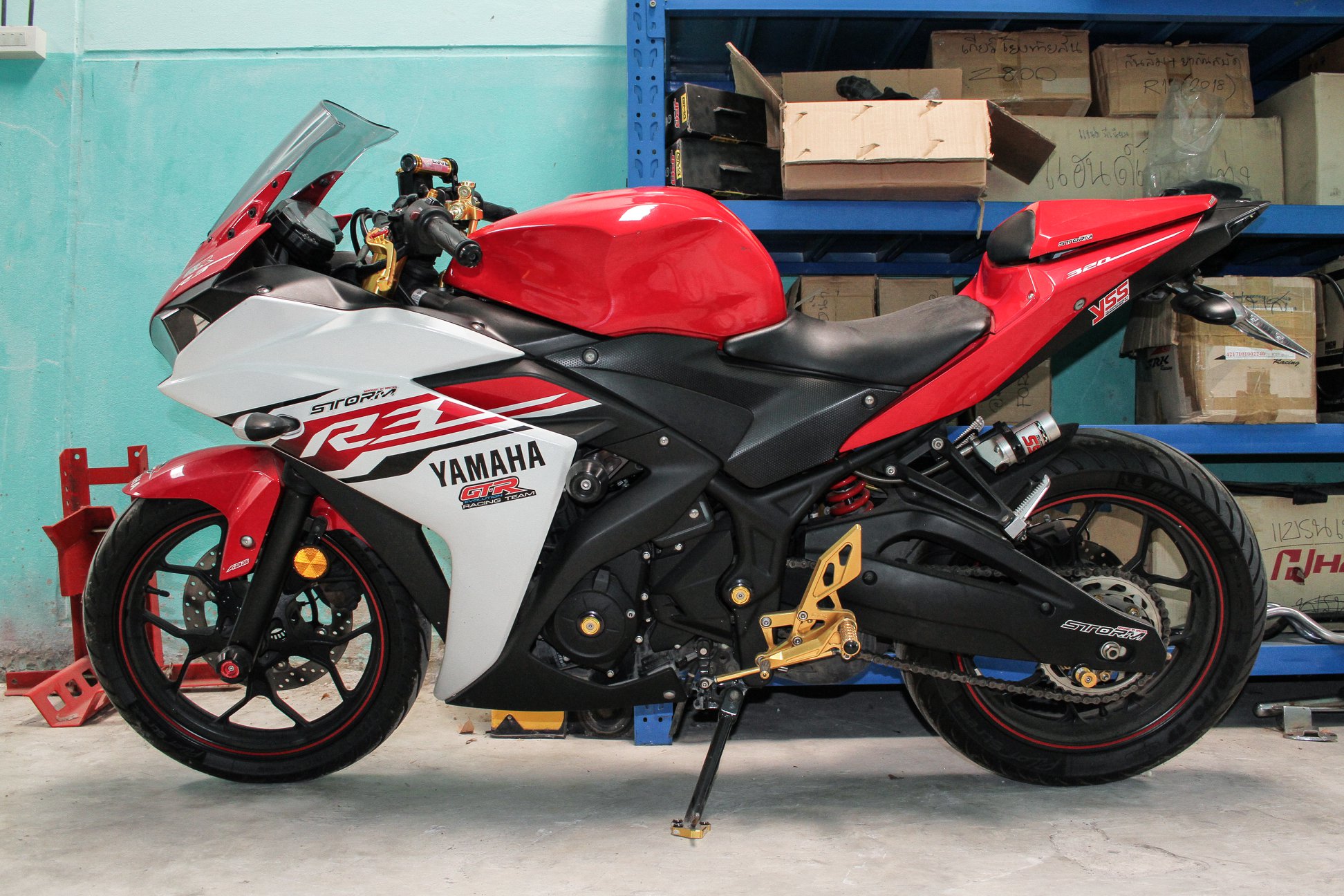 SRK - **ขาย YAMAHA R3 ปี2015** รถสภาพดี เครื่องเดิมแต่งเฉพาะภายนอก ...