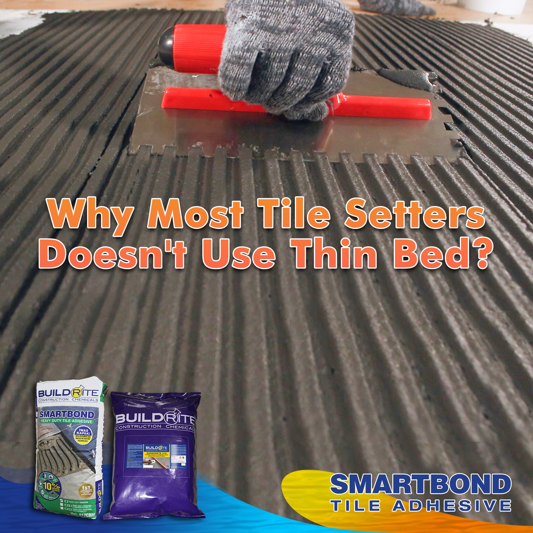 Buildrite Construction Chemicals - Most tile setters use the thick-bed ...