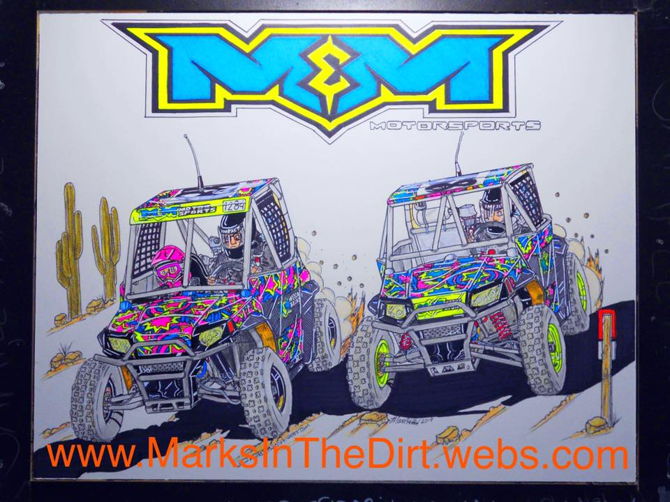 Marks In The Dirt - The @m_mmotorsports #utv #drawing is finished ...