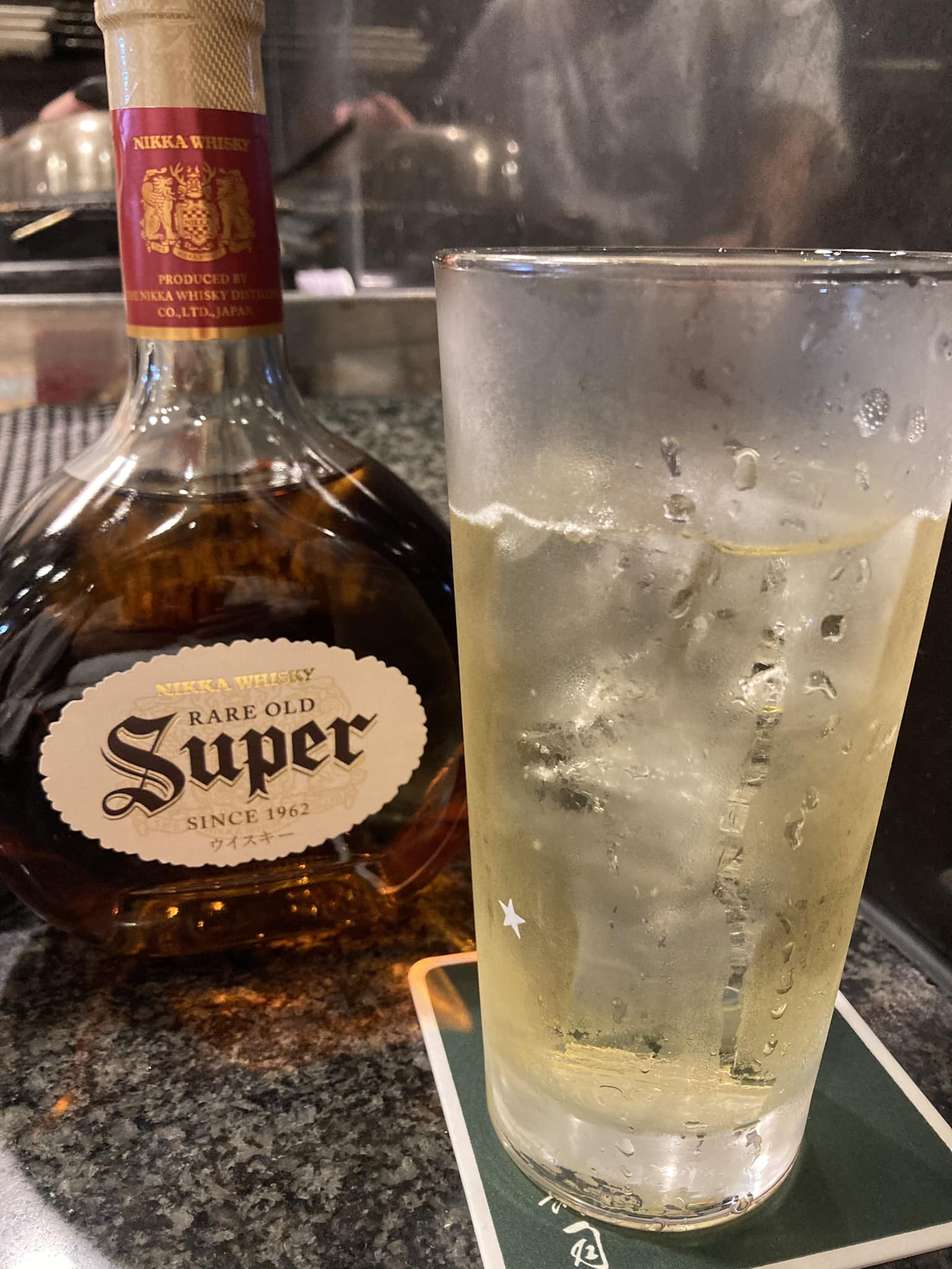 親しい友人とスーパーニッカ ハイボールで乾杯〜！?? あっという間に 