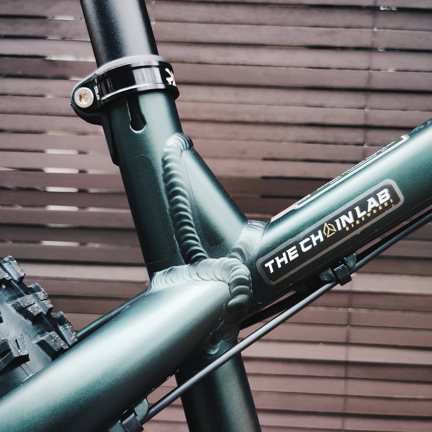 Beautiful rowdy hardtail just got new... - Wraptor Customs MY